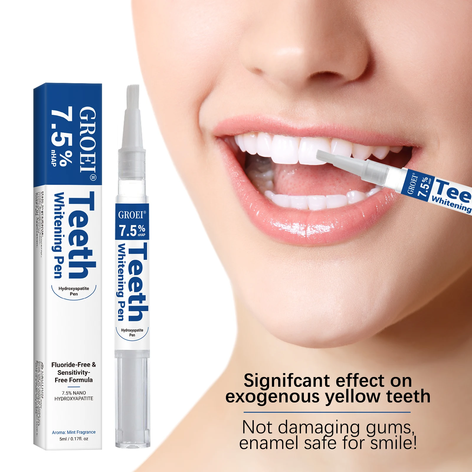 Teeth Whitening Pens - Stylo de blanchiment des dents hydroxypatite,