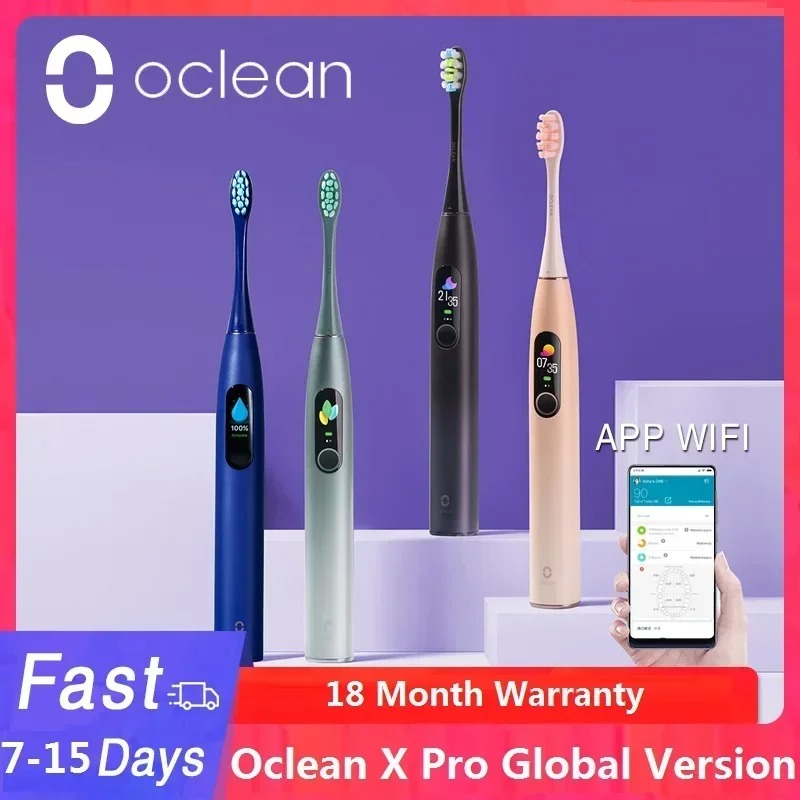 Teeth Whitening Toothbrush - Brosse à dents électrique sonique Oclean