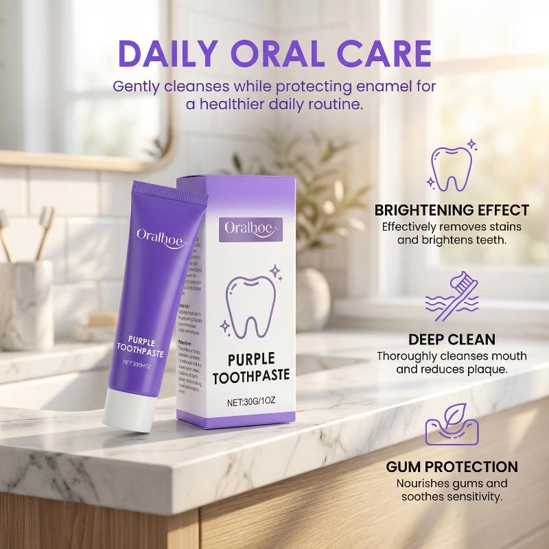 Teeth Whitening At Home - Poudre blanchissante pour les dents, dentifrice