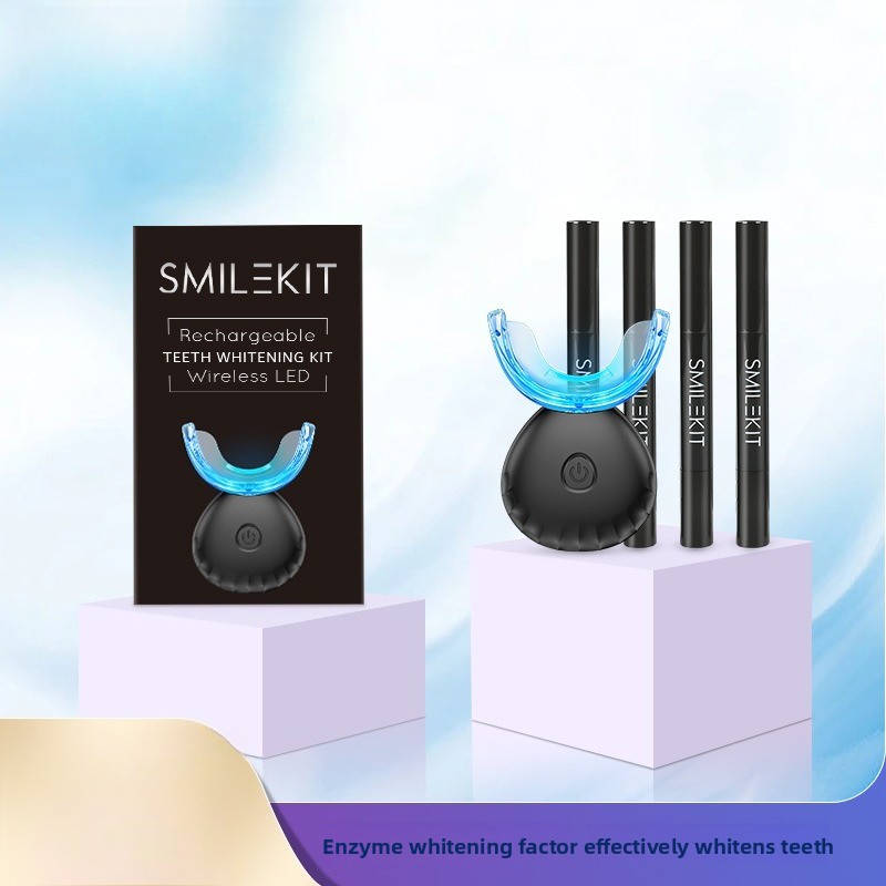 Teeth Whitening At Home - Kit de blanchiment des dents avec