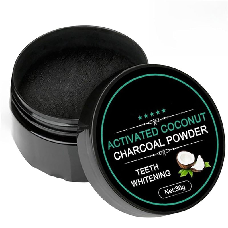 Teeth Whitening Activated Organic Charcoal - 【FAVORIS DES CLIENTS】Poudre blanchissante pour les