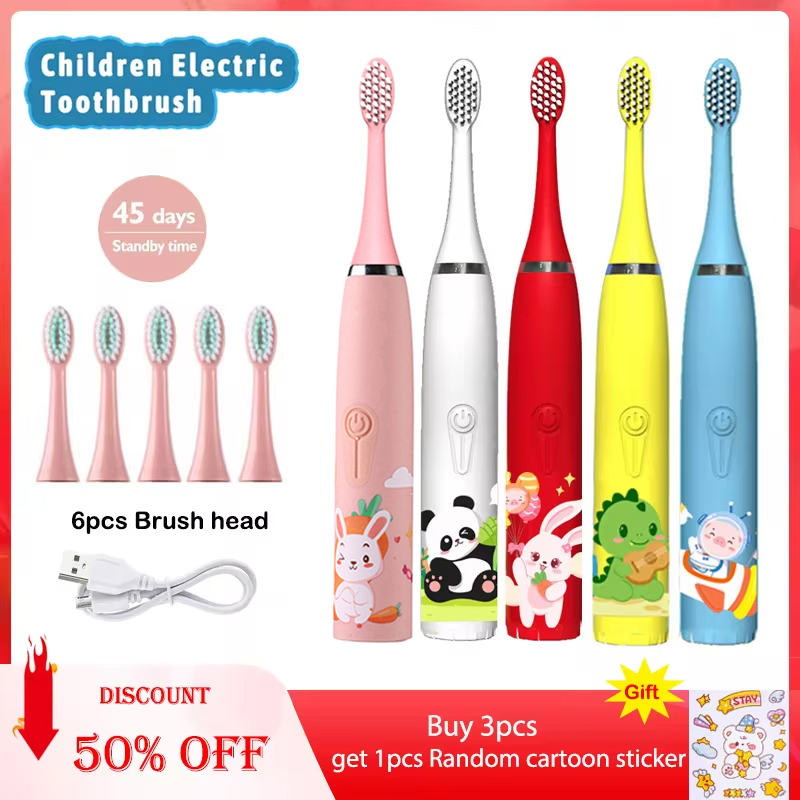 Teeth Whitening Toothbrush - Brosse à dents électrique sonique IPX7,
