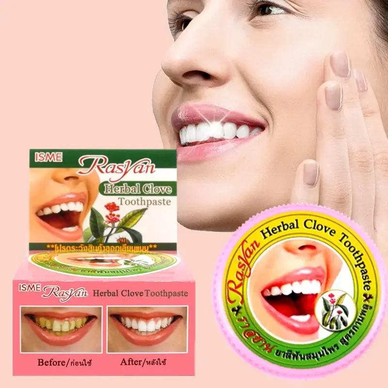Teeth Whitening Street - Poudre dentaire thaïlandaise au clou de