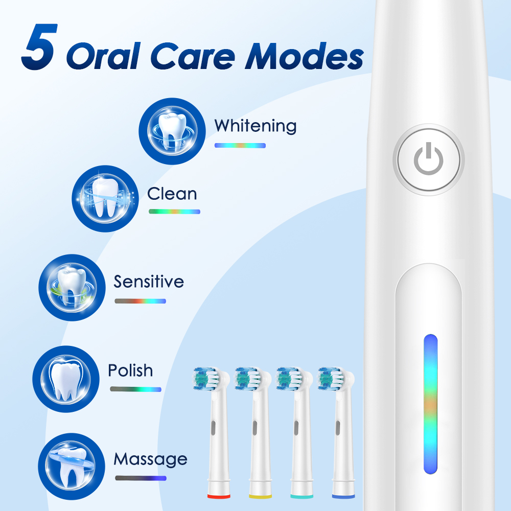 Brosse à dents électrique rota - Teeth Whitening Toothbrush avis et prix