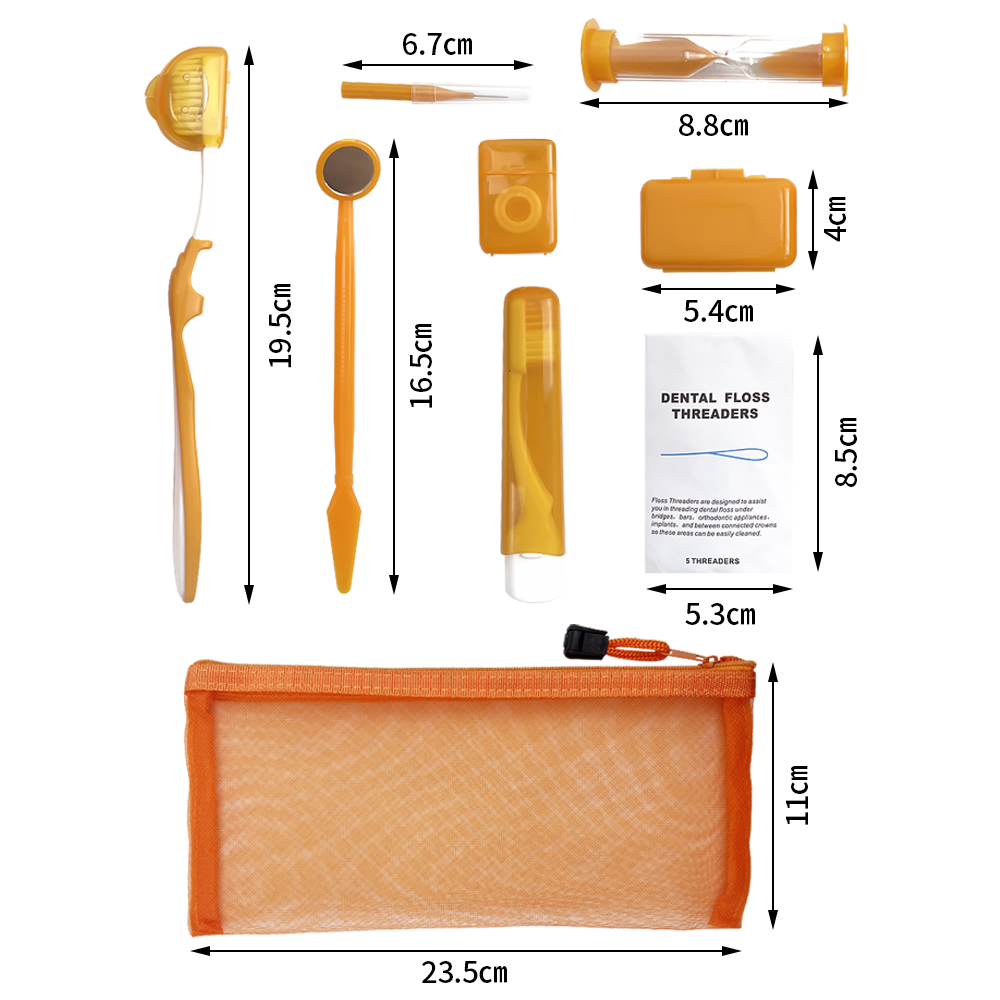Kit de brosses de soins dentai - Teeth Whitening For Braces avis et prix