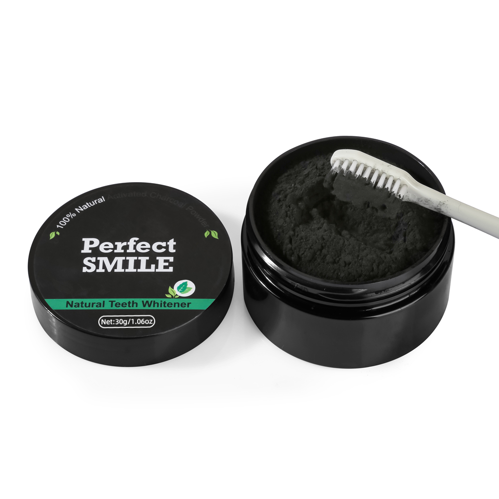 Poudre de blanchiment des dent - Teeth Whitening Activated Organic Charcoal avis et prix