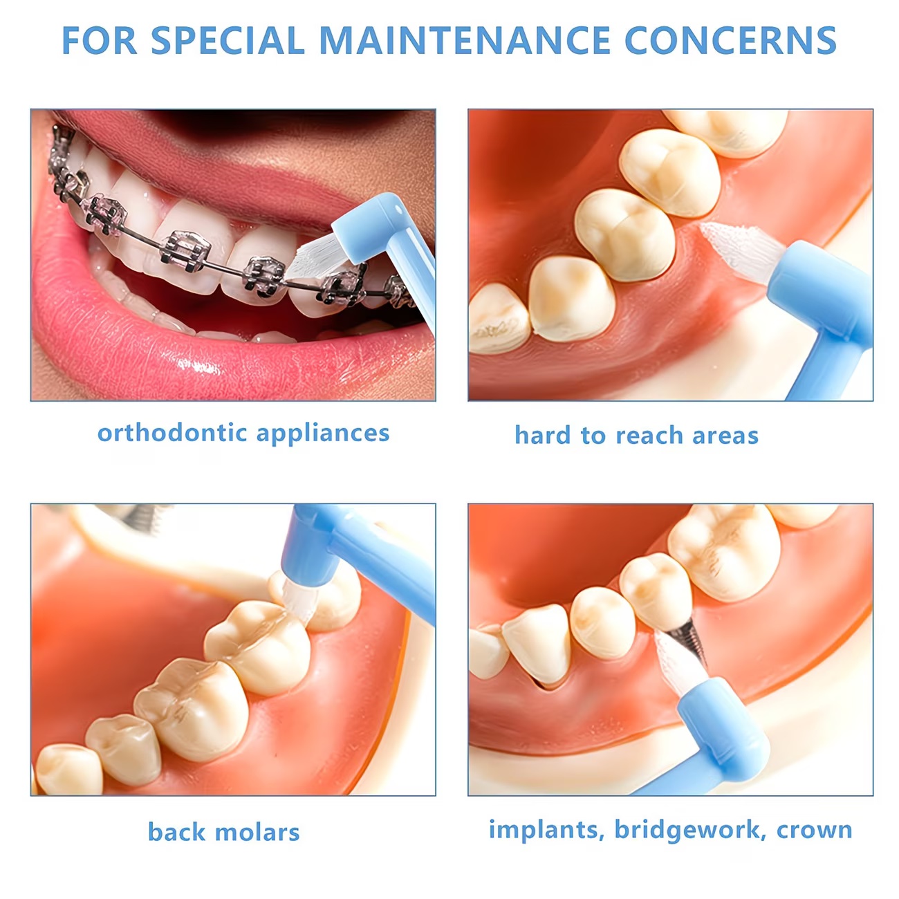 Brosse à dents orthodontique à - Teeth Whitening For Braces avis et prix