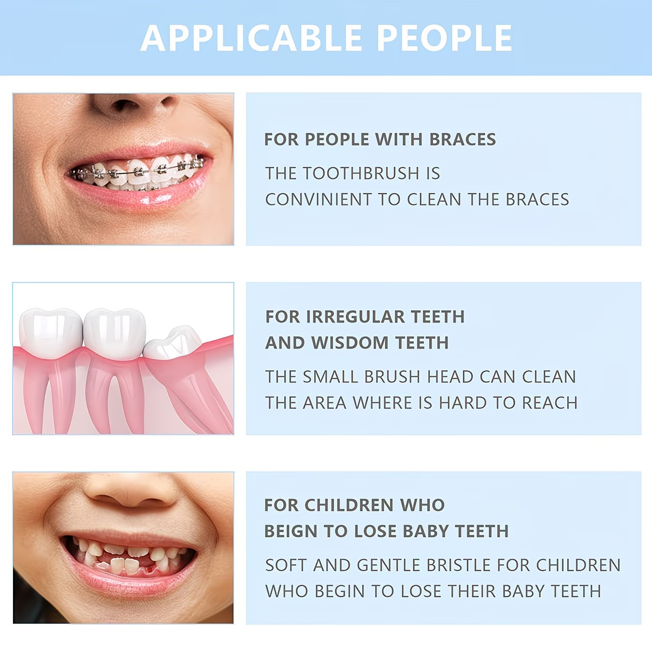 Brosse à dents orthodontique à - Teeth Whitening For Braces avis et prix