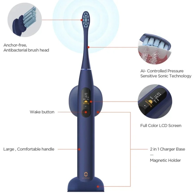 Brosse à dents électrique soni - Teeth Whitening Toothbrush avis et prix