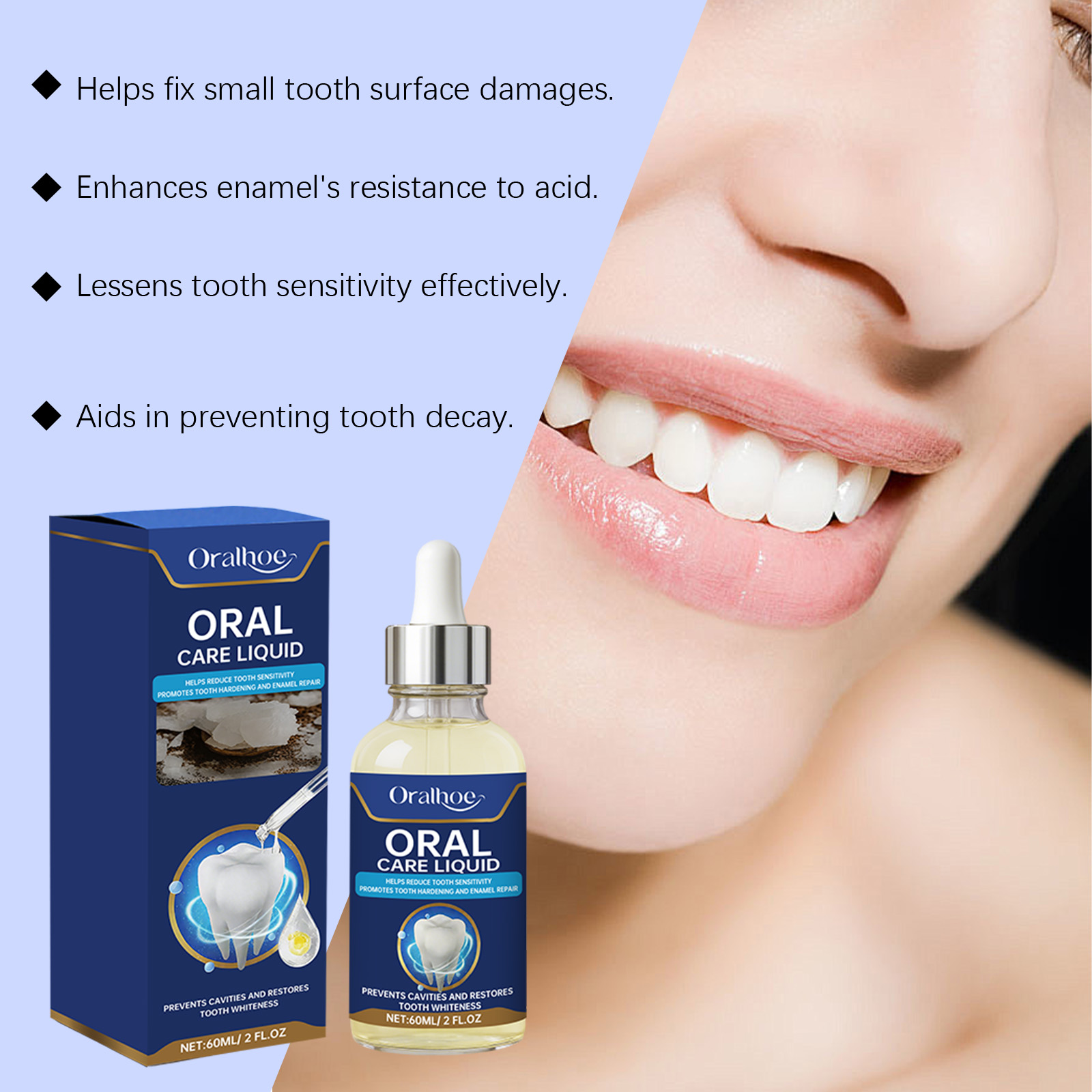 Essence de blanchiment des den - Enamel Repair Serum avis et prix