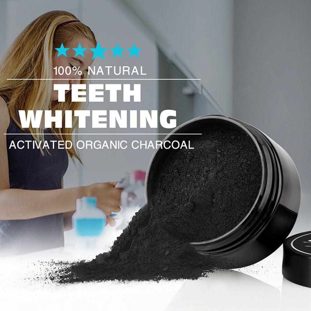 Poudre de Blanchiment des Dent - Teeth Whitening Activated Organic Charcoal avis et prix