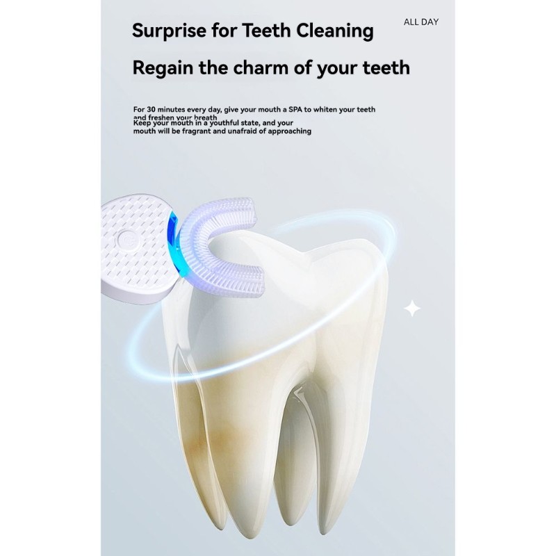 Brosse à dents électrique en f - Teeth Whitening Toothbrush avis et prix