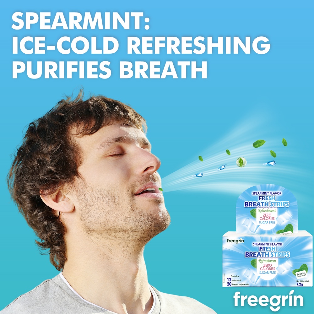 FREEGRIN Bandes buccales aroma - Teeth Whitening Street avis et prix