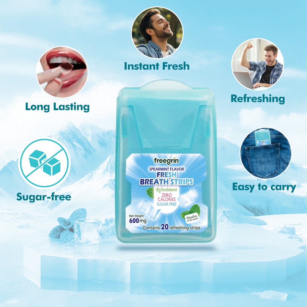 FREEGRIN Bandes buccales aroma - Teeth Whitening Street avis et prix