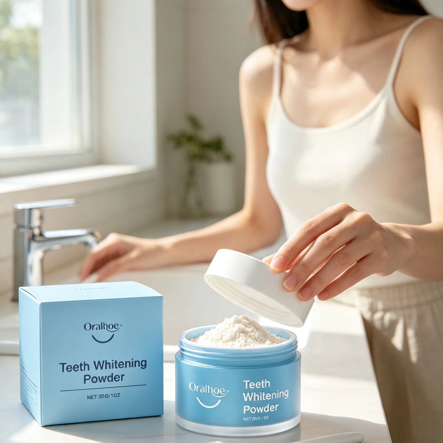Poudre dentaire Oralhoe pour l - Teeth Whitening Street avis et prix