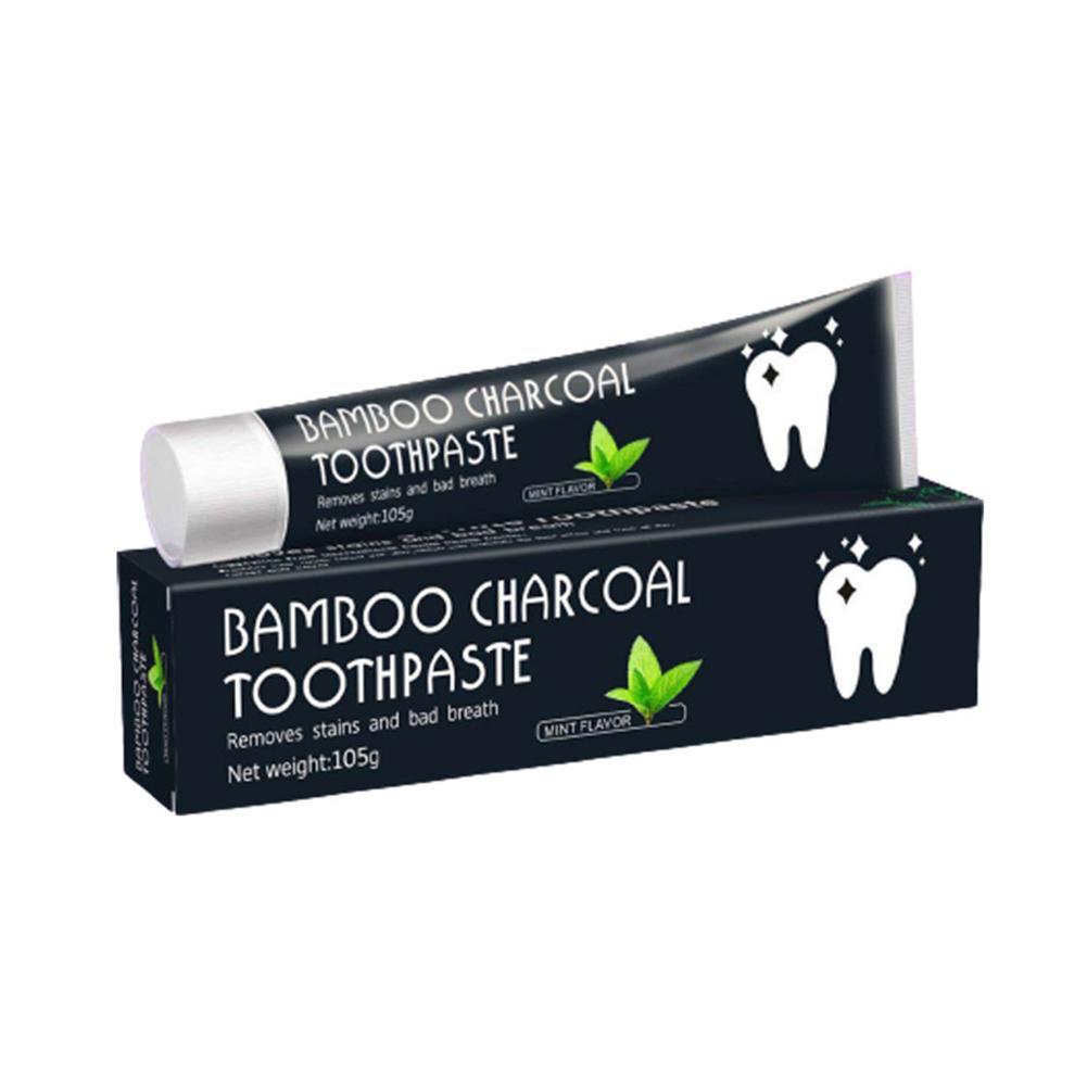 Dentifrice au charbon de bambo - Teeth Whitening Activated Organic Charcoal avis et prix