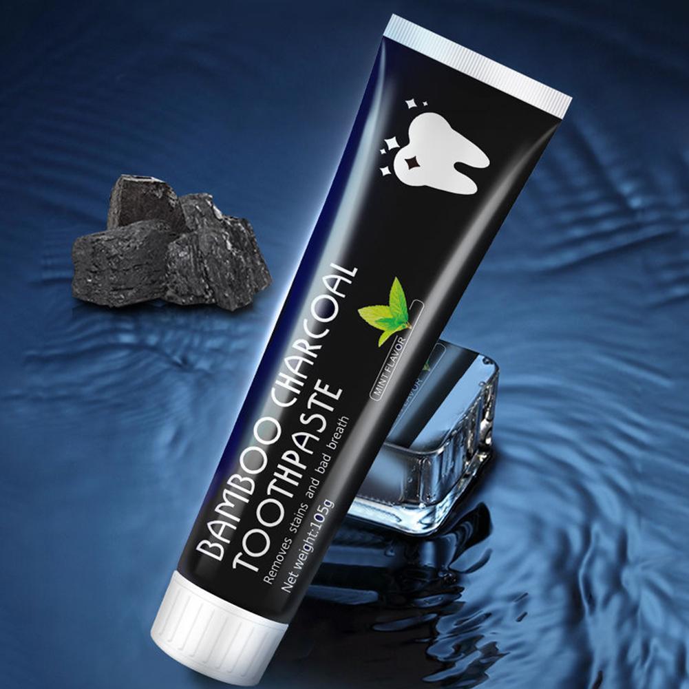 Dentifrice au charbon de bambo - Teeth Whitening Activated Organic Charcoal avis et prix
