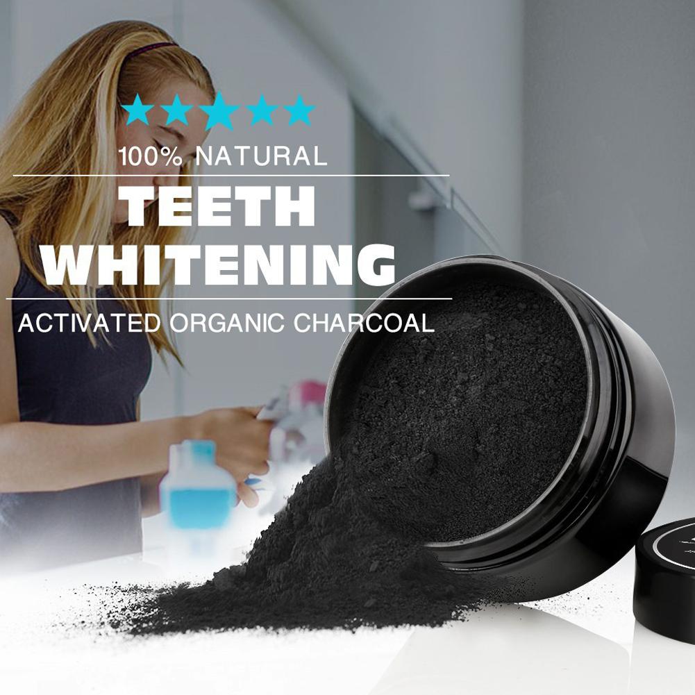 Poudre blanchissante pour les  - Teeth Whitening Activated Organic Charcoal avis et prix