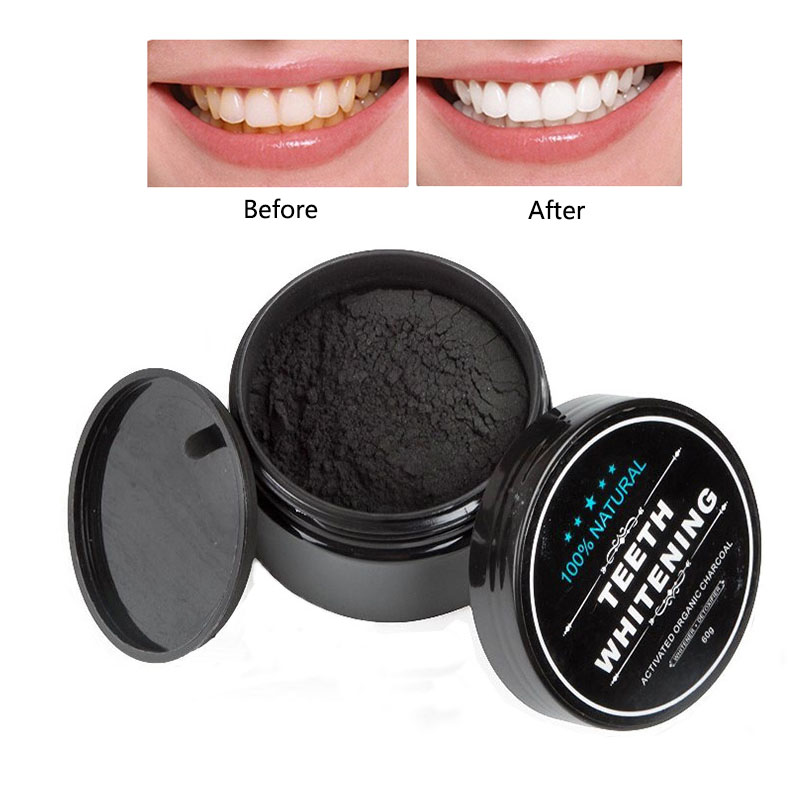Poudre de charbon actif pour l - Teeth Whitening Activated Organic Charcoal avis et prix