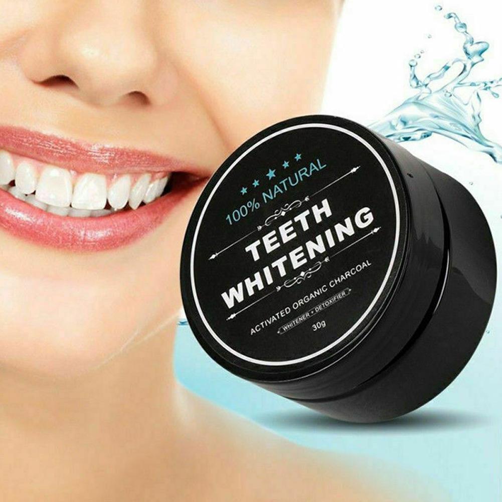 Poudre de charbon de bois orga - Teeth Whitening Activated Organic Charcoal avis et prix