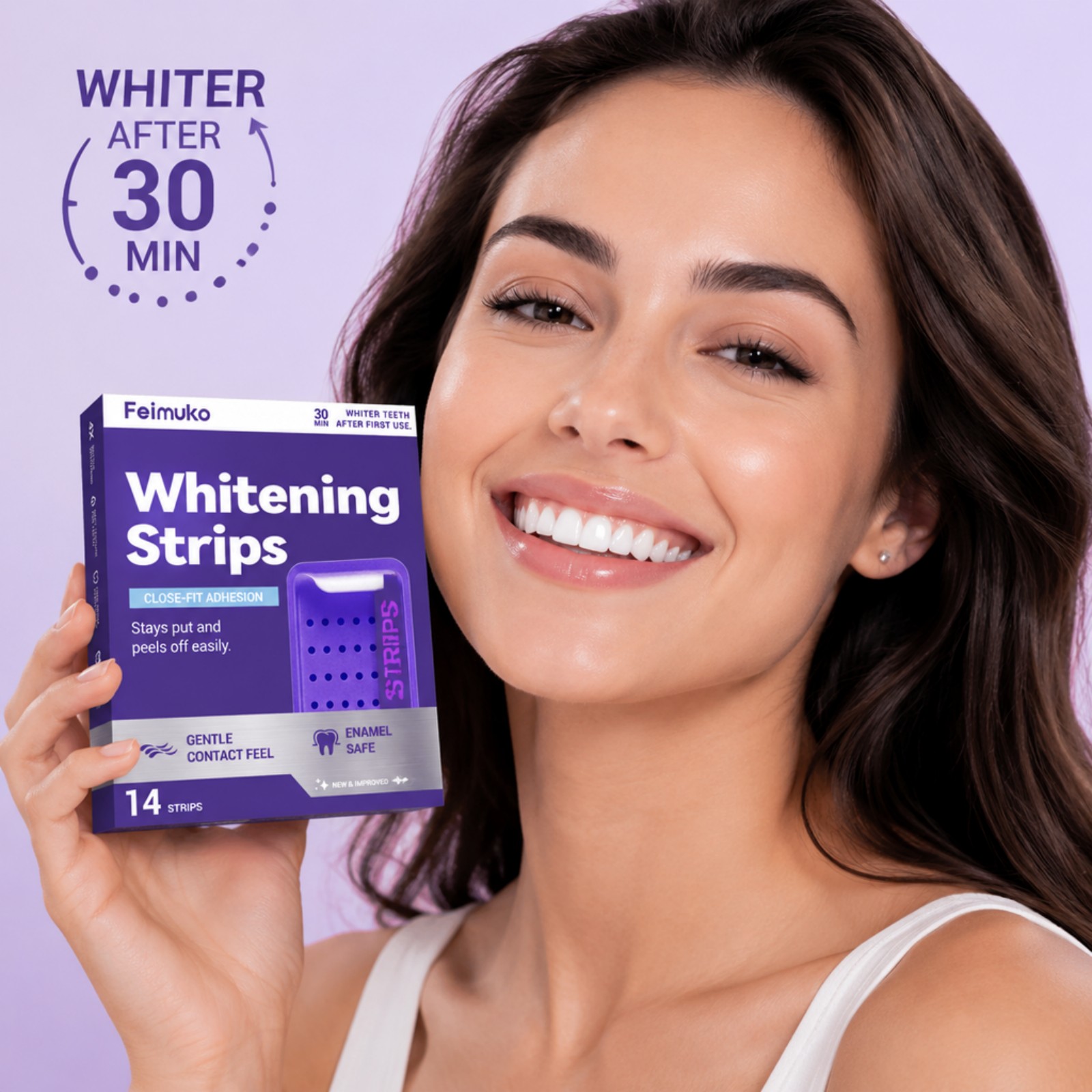 7 bandes blanchissantes violet - Teeth Whitening Gel Refills avis et prix