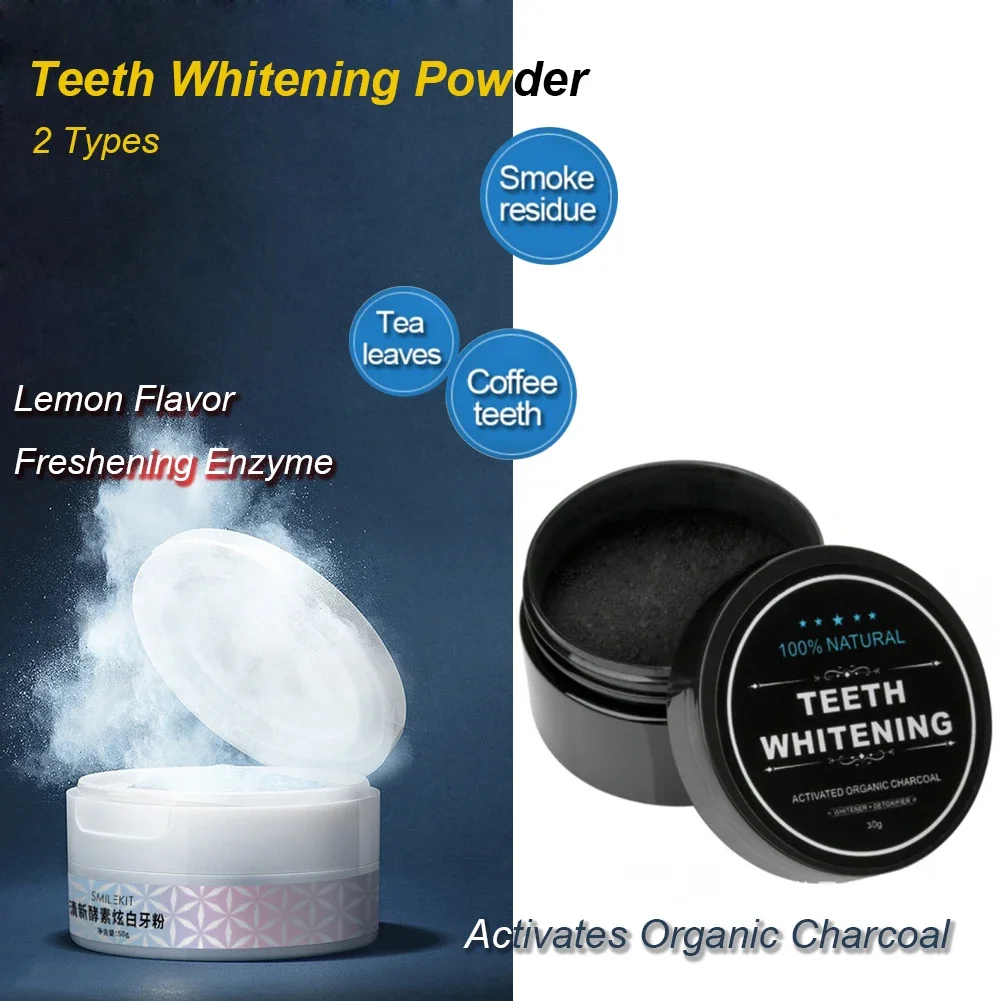 Poudre de Blanchiment des Dent - Teeth Whitening Activated Organic Charcoal avis et prix