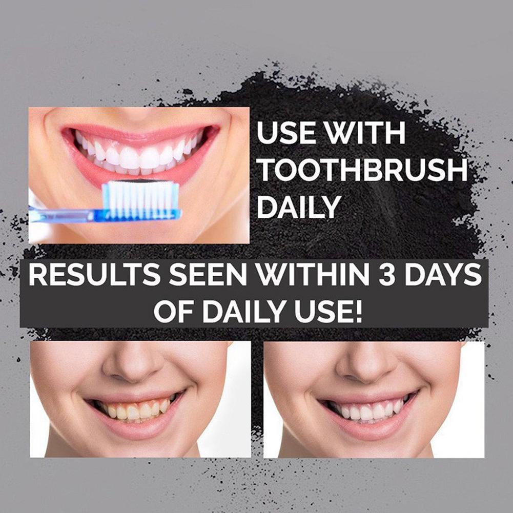 Poudre blanchissante pour les  - Teeth Whitening Activated Organic Charcoal avis et prix