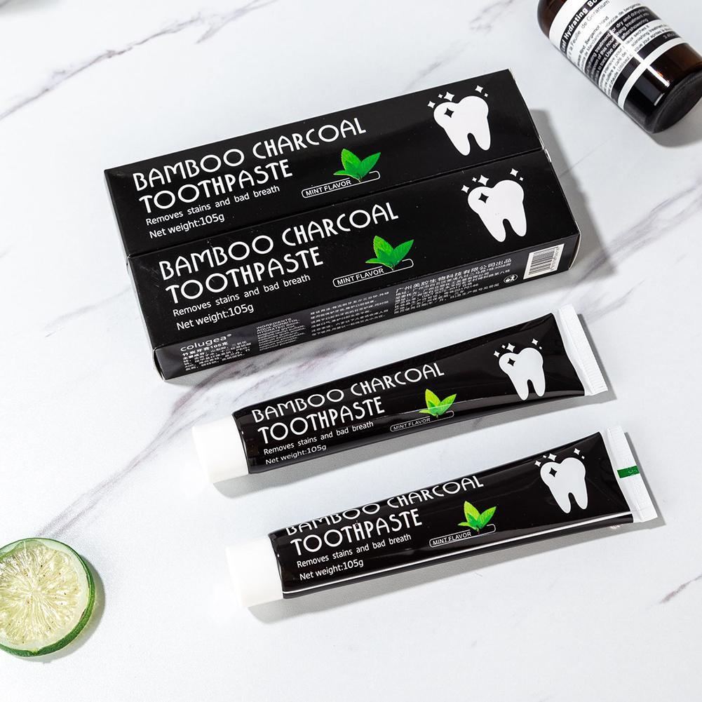 Dentifrice au charbon de bambo - Teeth Whitening Activated Organic Charcoal avis et prix