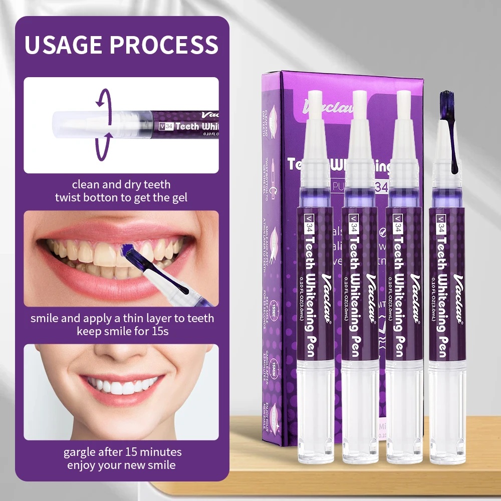 Stylo gel blanchissant pour le - Teeth Whitening Results avis et prix
