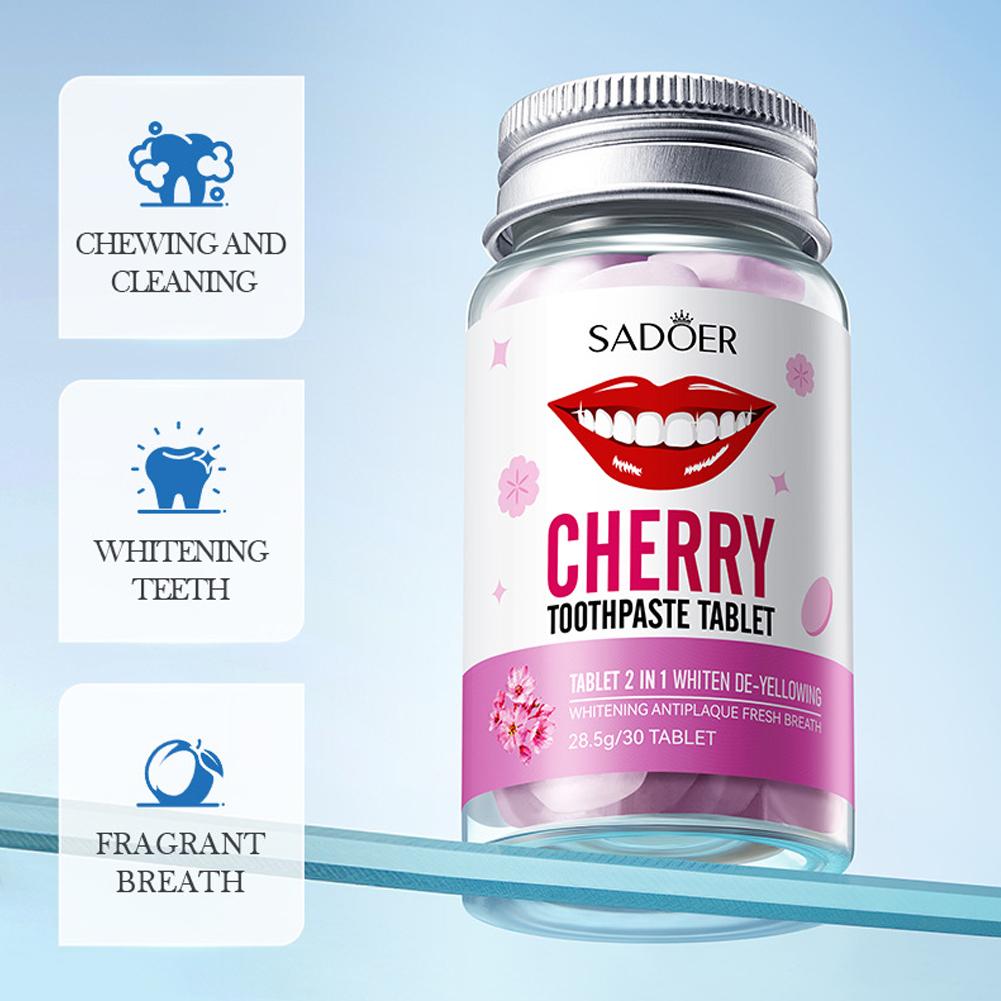 Comprimés de dentifrice solide - Teeth Whitening Street avis et prix